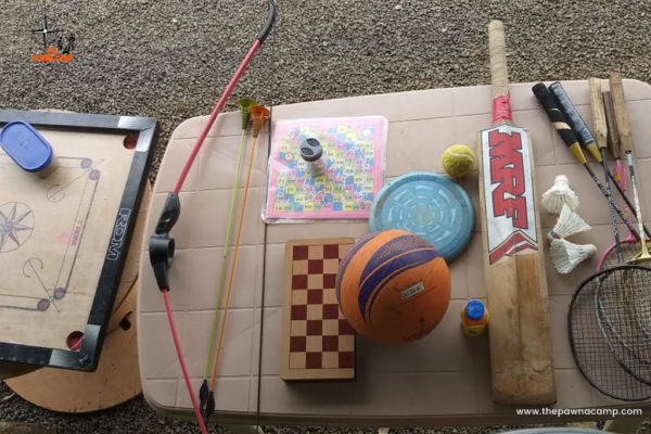 Games at Pawna lake camping