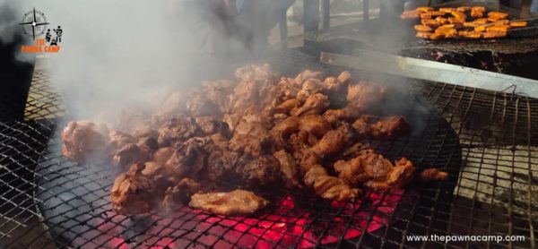 BBQ at Pawna Camping