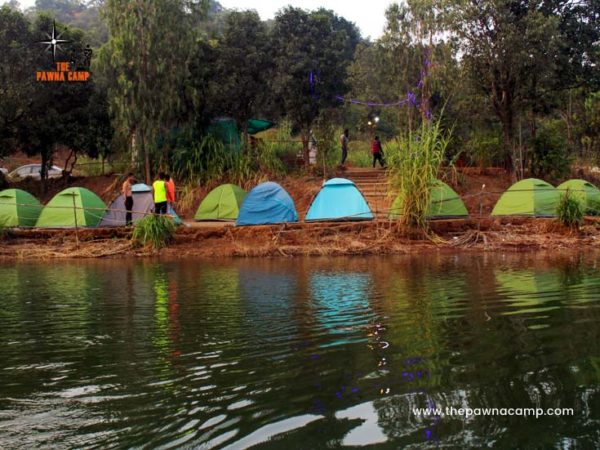 camping at Pawna lake
